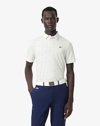 Polo de golf de corte regular con estampado