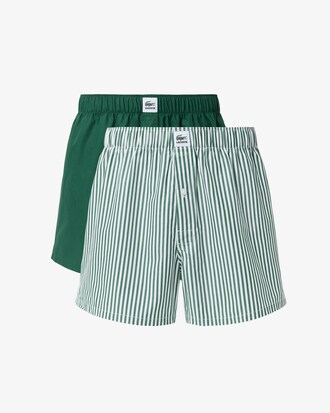 Pack de 2 calzoncillos tipo b&oacute;xer de popel&iacute;n de algod&oacute;n