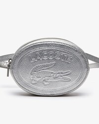 Ri&ntilde;onera ovalada de mujer Croco Crew en piel granulada