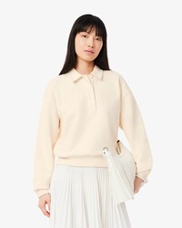 Sudadera con cuello polo