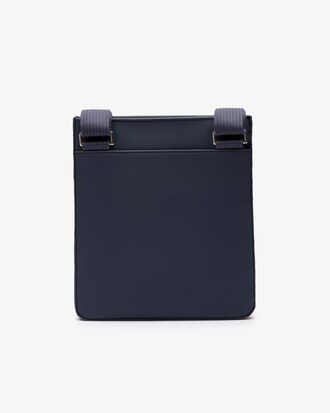 Bolso de mensajero plano clásico para hombre