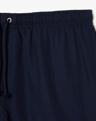 Pantal&oacute;n corto de tenis de tafet&aacute;n de rombos ligero