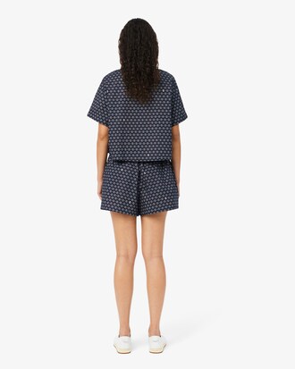 Bermudas oversize estampadas