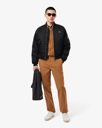Cazadora tipo bomber acolchada impermeable