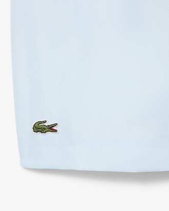 Pantalón corto deportivo de tafetán de rombos