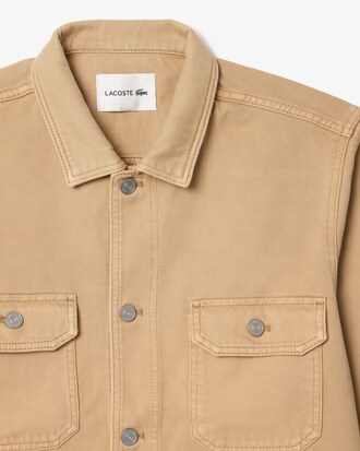Sobrecamisa denim de corte holgado