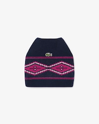Gorro de jacquard inspirado en los archivos