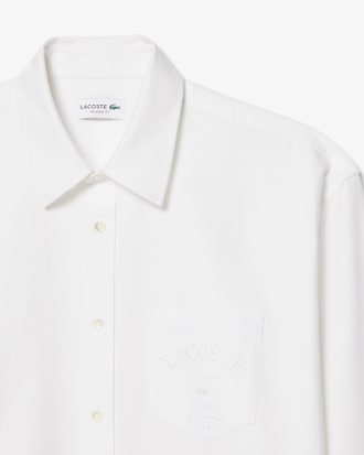 Camisa Oxford de corte holgado