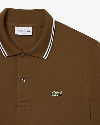 Polo de corte regular L.12.12 con ribetes decorativos