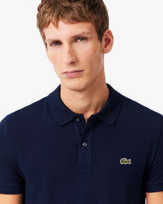 Polo de piqu&eacute; de corte ajustado L.12.12