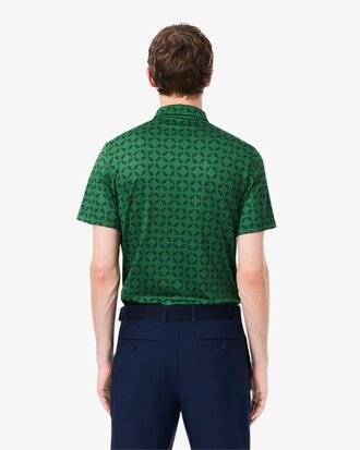 Polo de golf de corte regular con estampado