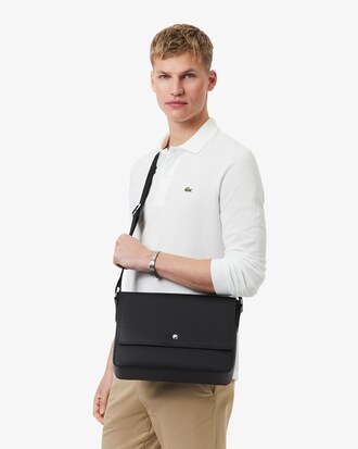 Bolso de mensajero Langon de petit piqu&eacute; grande
