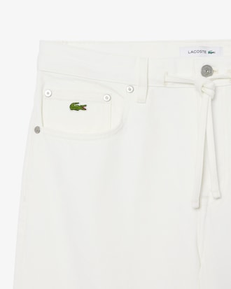 Denim de corte ancho