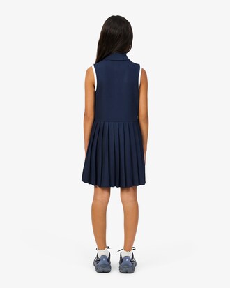 Vestido sin mangas de petit piqu&eacute;