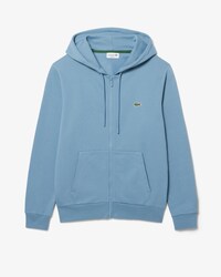Sudadera de felpa con cremallera de corte cl&aacute;sico