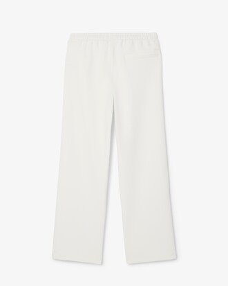 Pantalón de chándal de piqué de corte holgado