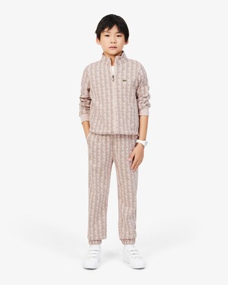 Pantal&oacute;n de ch&aacute;ndal con monograma