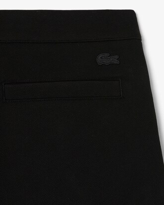 Pantalón de pinzas de piqué Loose Fit