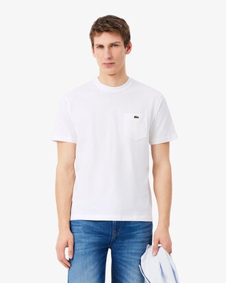 Camiseta de algod&oacute;n con bolsillo en el pecho