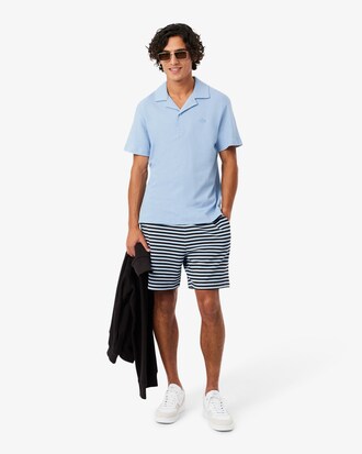 Polo texturizado de corte cl&aacute;sico