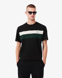 Camiseta color block de punto jersey
