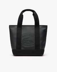 Bolso tote pequeño Classic lona petit piqué revestida cremallera