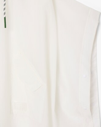 Poncho con capucha amovible oversized