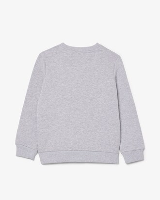 Sudadera de cuello redondo de felpa