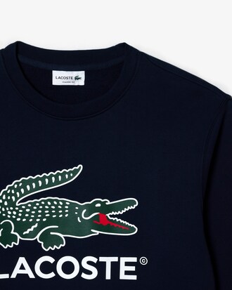 Sudadera de cuello redondo de felpa