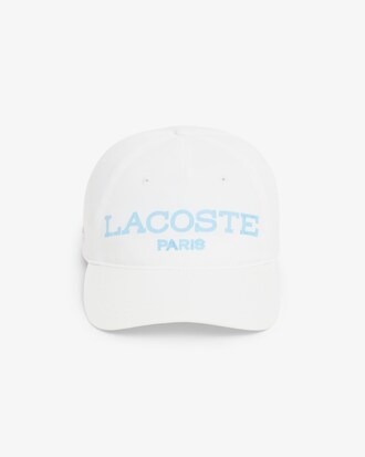 Gorra de sarga de algod&oacute;n estampada