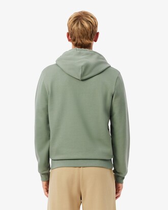 Sudadera de felpa con cremallera de corte cl&aacute;sico