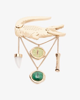 Broche con colgantes Runway