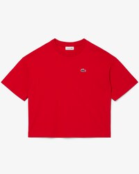 Camiseta de corte holgado con cocodrilo con paisaje