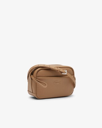 Bolso para llevar al hombro City Court de piel granulada