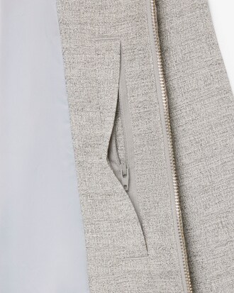 Chaqueta corta con textura