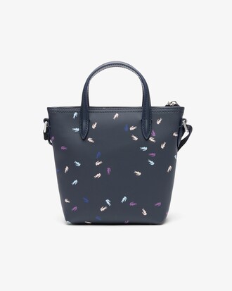 Bolso tote mini con cocodrilos