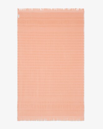 Toalla de playa de rayas estilo fouta