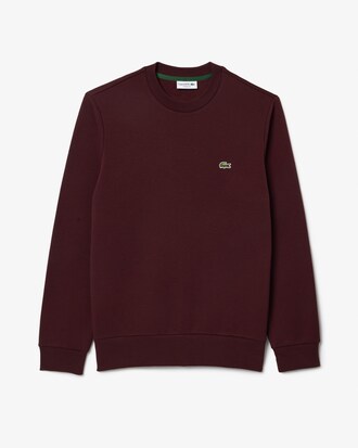 Sudadera de cuello redondo de felpa