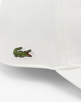 Gorra de sarga de algod&oacute;n bordada