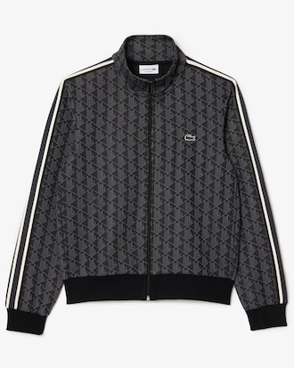 Chaqueta de chándal con cremallera de jacquard Paris