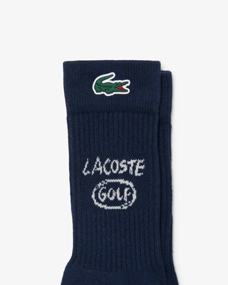 Calcetines de golf de algod&oacute;n