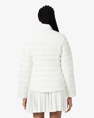 Water-Repellent Quilted Puffed Jacket