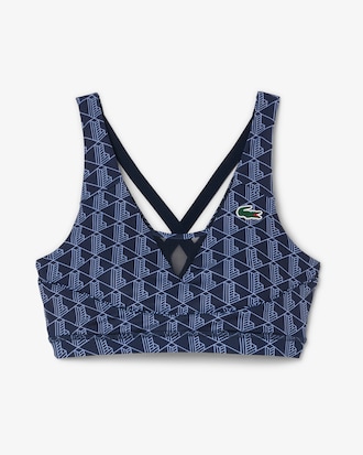 Bralette deportivo el&aacute;stico con sujeci&oacute;n media