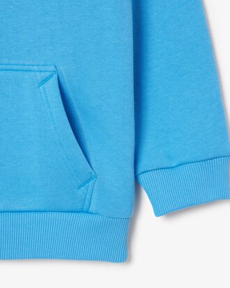 Sudadera con capucha de felpa y bolsillo tipo canguro