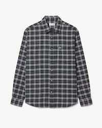 Regular Fit Plaid Flannel Shirt