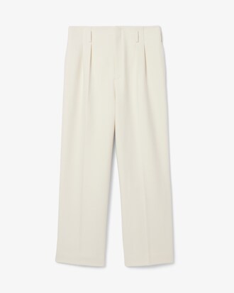 Pantalón sastre de corte regular de lana Runway