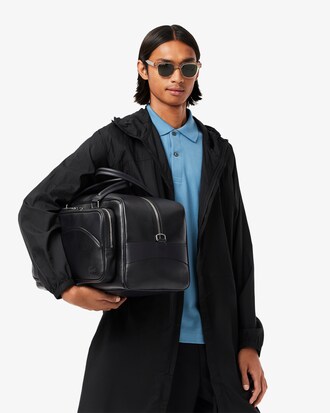 Bolsa de fin de semana Angy de piel granulada