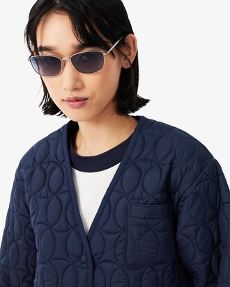 Chaqueta acolchada de tenis hidr&oacute;fuga
