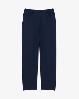 Pantal&oacute;n chino de lino de corte regular