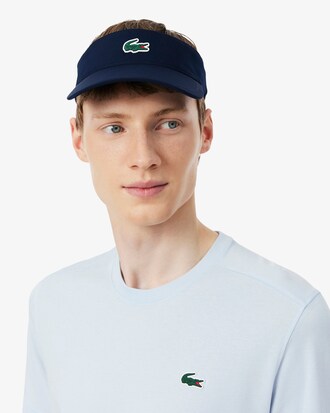 Visera deportiva de tafetán diamantado